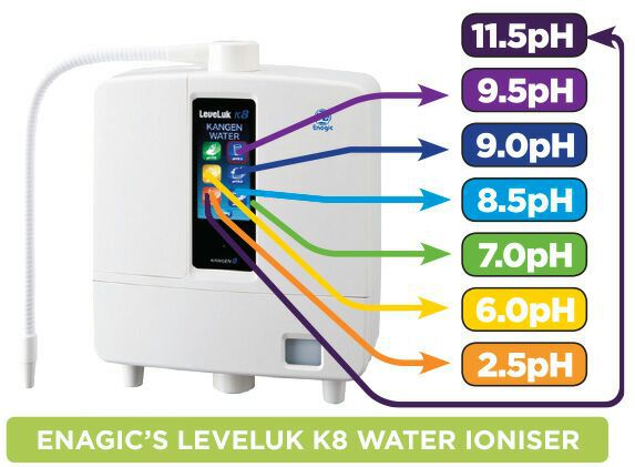 Enagic Leveluk K8 Water Ioniser